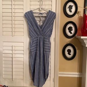 Striped summer dress.